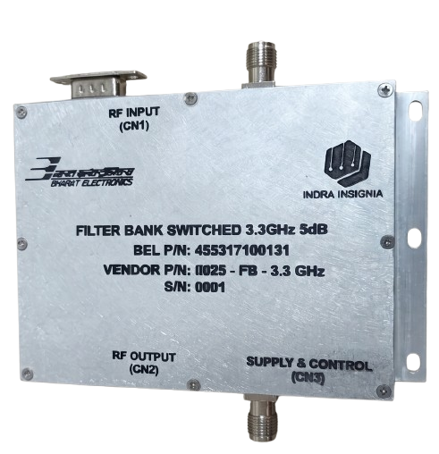 S-Band Switched Filter Bank assembly
